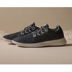 Allbirds Wool Runners Charcoal Gray Athletic Sneakers Lace Up Size 7